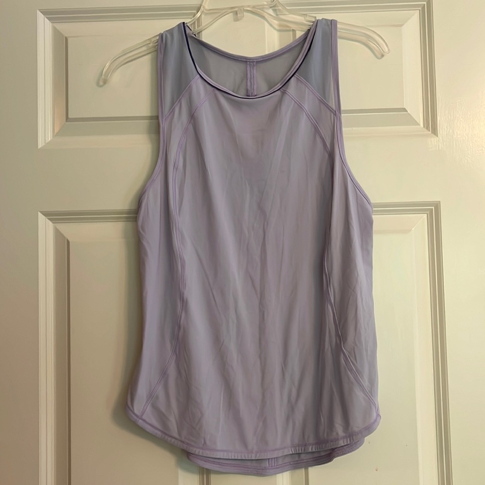 Purple Lululemon tank top
